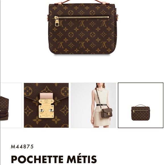 ❌SOLD❌ Brand New Louis Vuitton Pochette Metis Monogram - Picture 8 of 9